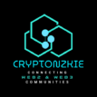 A logo of cryptonzkie website suitable in building web3 education and communities.